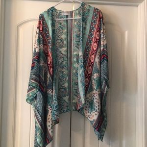 Patterned kimono